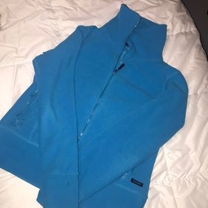 Blue Zip up sweater